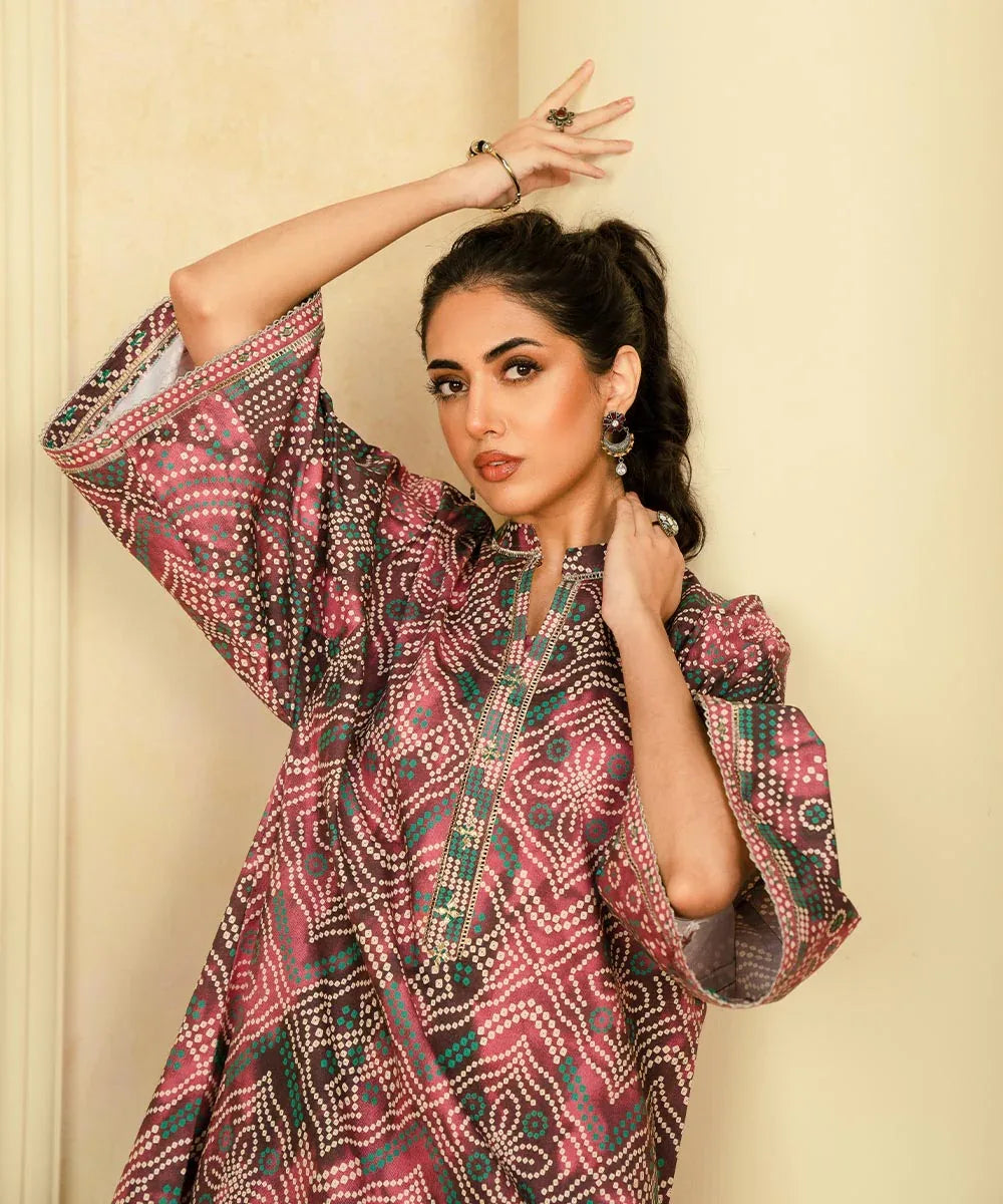 Sapphire | Intermix 2024 | Cambric Suit S-48 - Rang-e-Khaas
