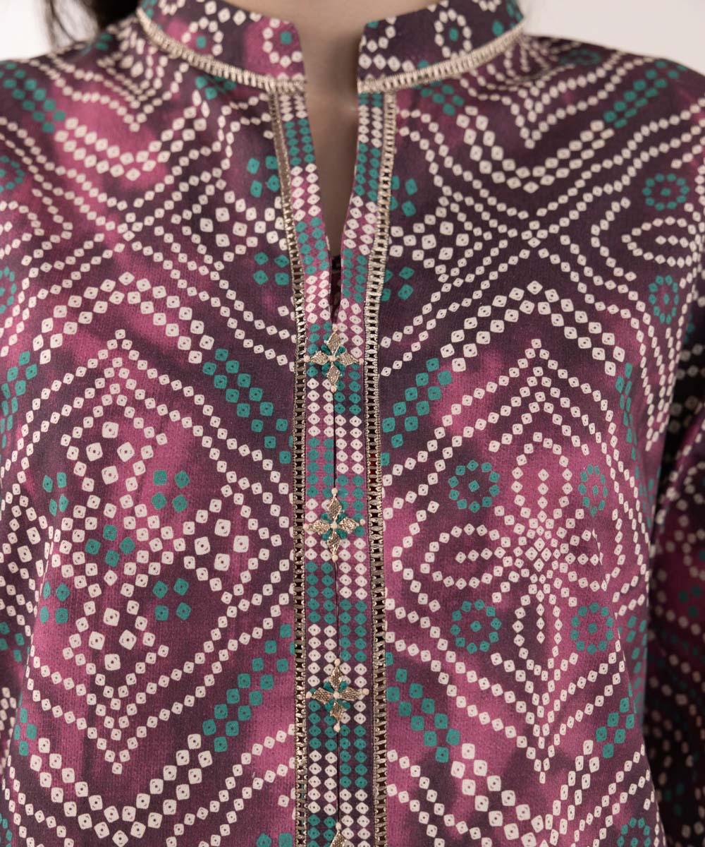 Sapphire | Intermix 2024 | Cambric Suit S-48 - Rang-e-Khaas