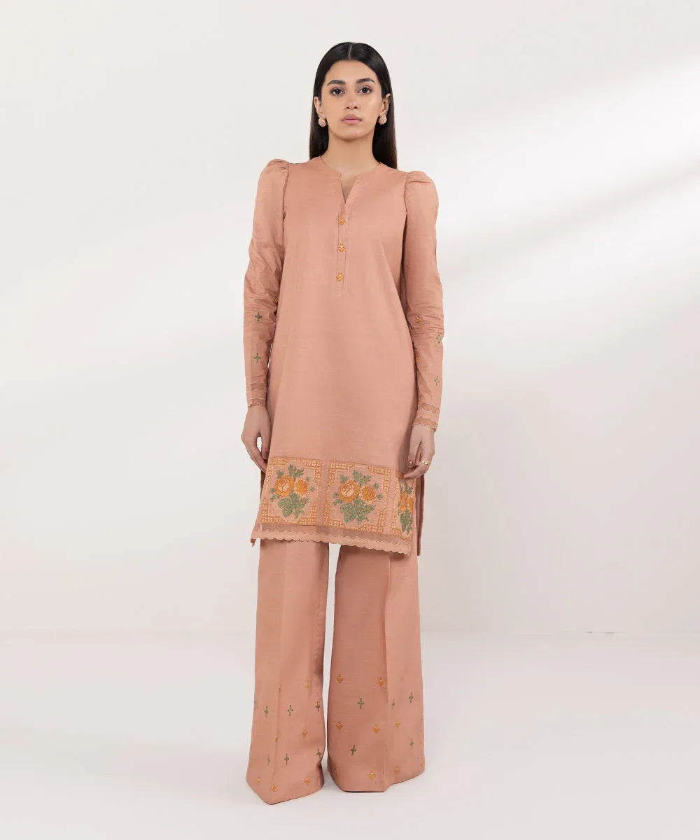 Sapphire | Intermix 2024 | Cambric Suit S-34 - Rang-e-Khaas