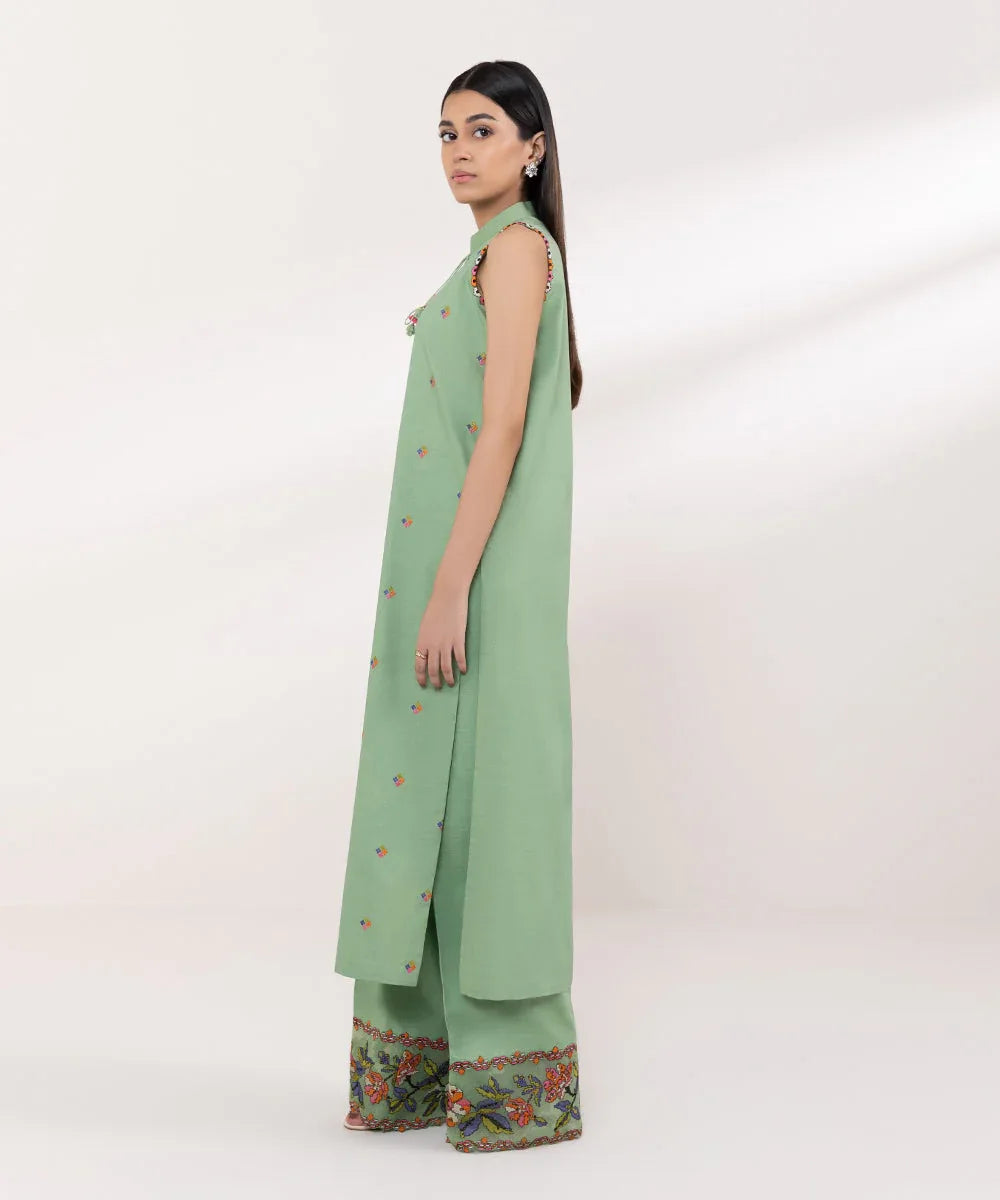 Sapphire | Intermix 2024 | Cambric Suit S-35 - Rang-e-Khaas