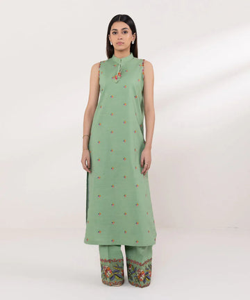 Sapphire | Intermix 2024 | Cambric Suit S-35 - Rang-e-Khaas