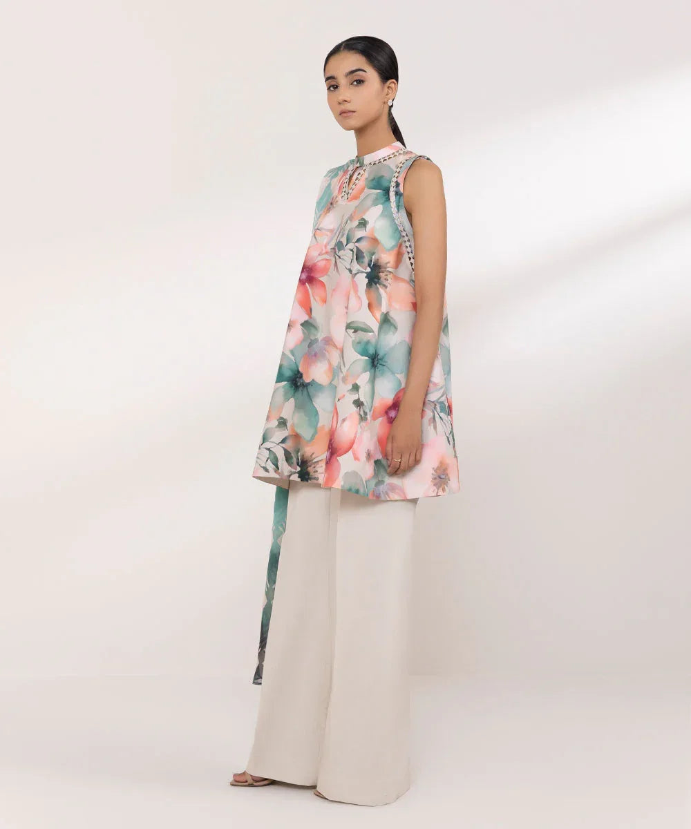 Sapphire | Intermix 2024 | Cambric Suit S-23 - Rang-e-Khaas