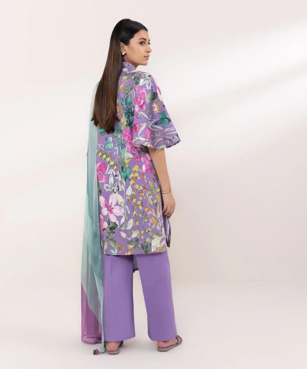 Sapphire | Intermix 2024 | Cambric Suit S-24 - Rang-e-Khaas