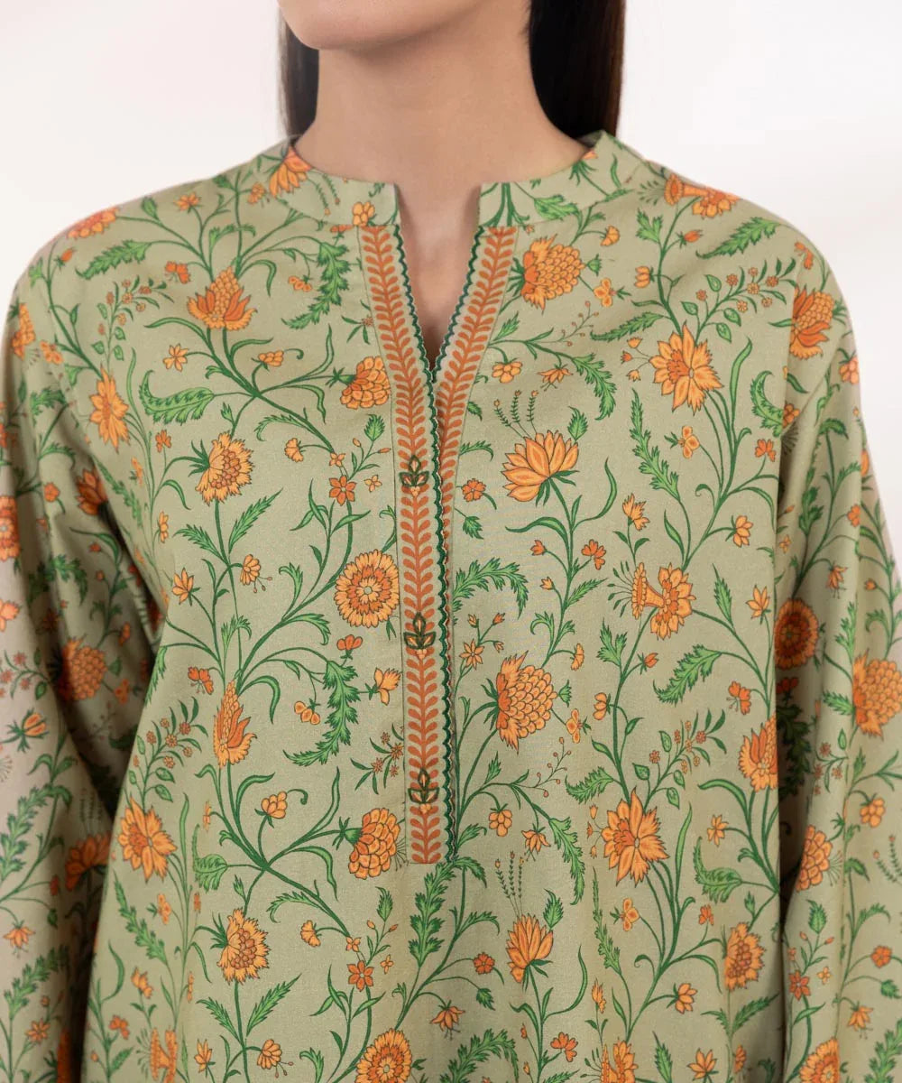 Sapphire | Intermix 2024 | Cambric Suit S-09 - Rang-e-Khaas