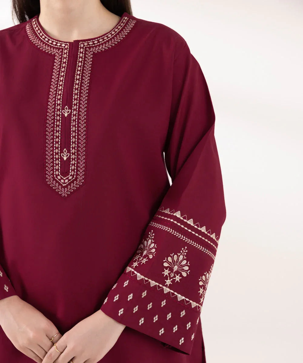 Sapphire | Intermix 2024 | Cambric Suit S-42 - Rang-e-Khaas