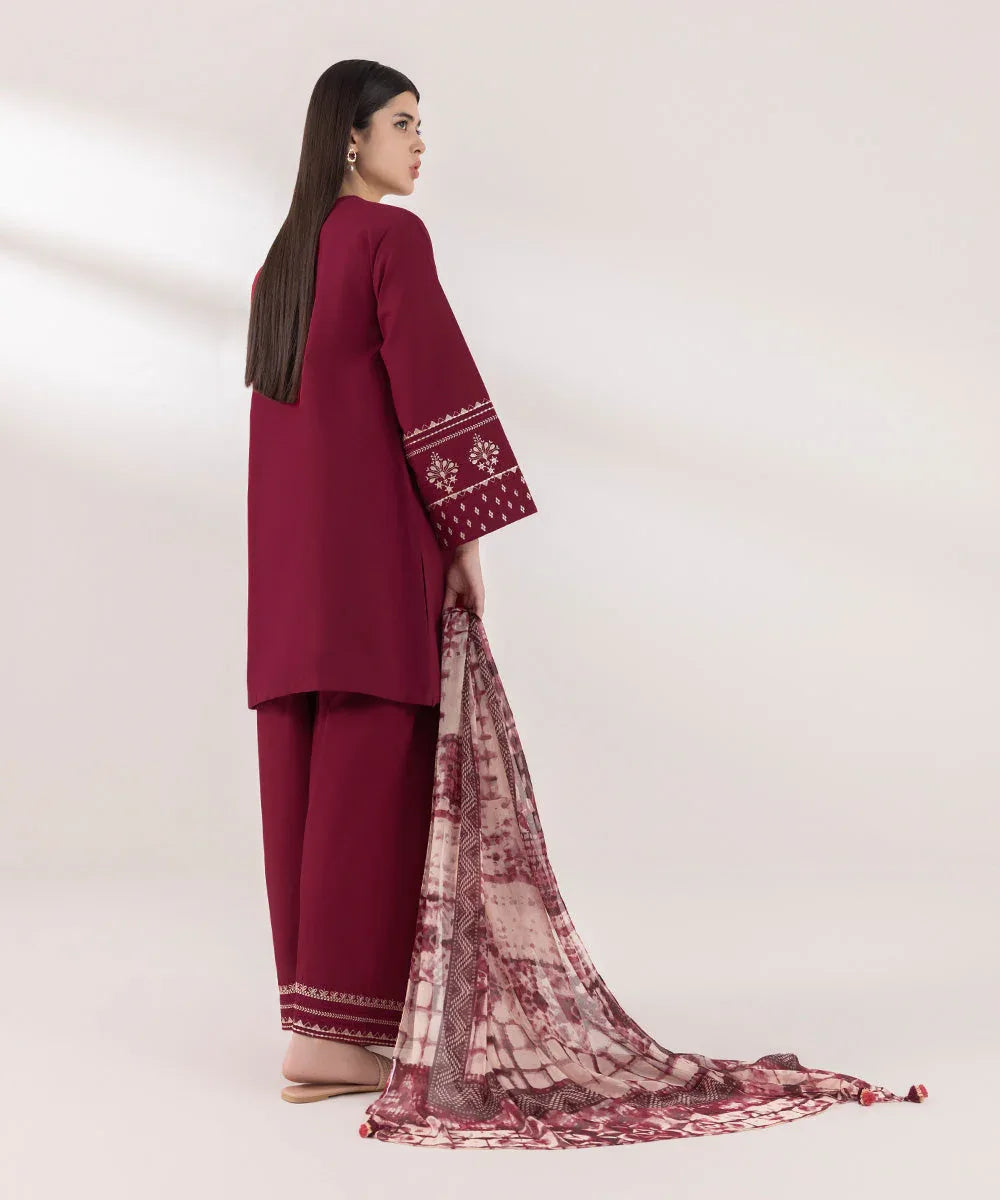 Sapphire | Intermix 2024 | Cambric Suit S-42 - Rang-e-Khaas