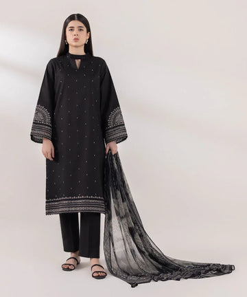 Sapphire | Intermix 2024 | Cambric Suit S-43 - Rang-e-Khaas