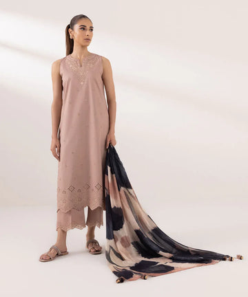Sapphire | Intermix 2024 | Cambric Suit S-13 - Rang-e-Khaas