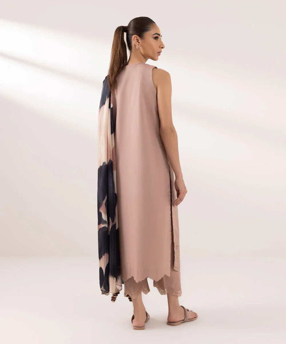 Sapphire | Intermix 2024 | Cambric Suit S-13 - Rang-e-Khaas