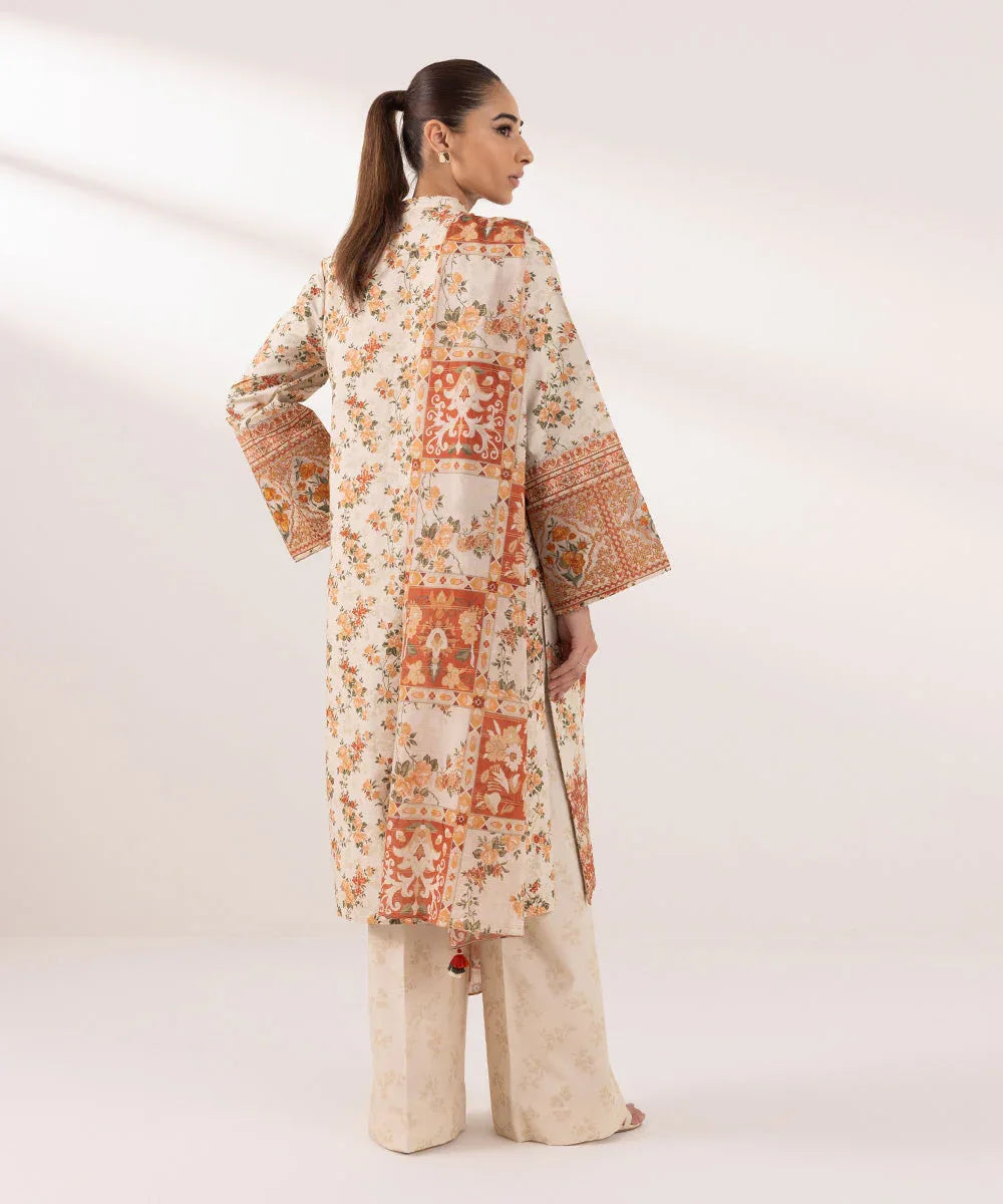 Sapphire | Intermix 2024 | Cambric Suit S-44 - Rang-e-Khaas