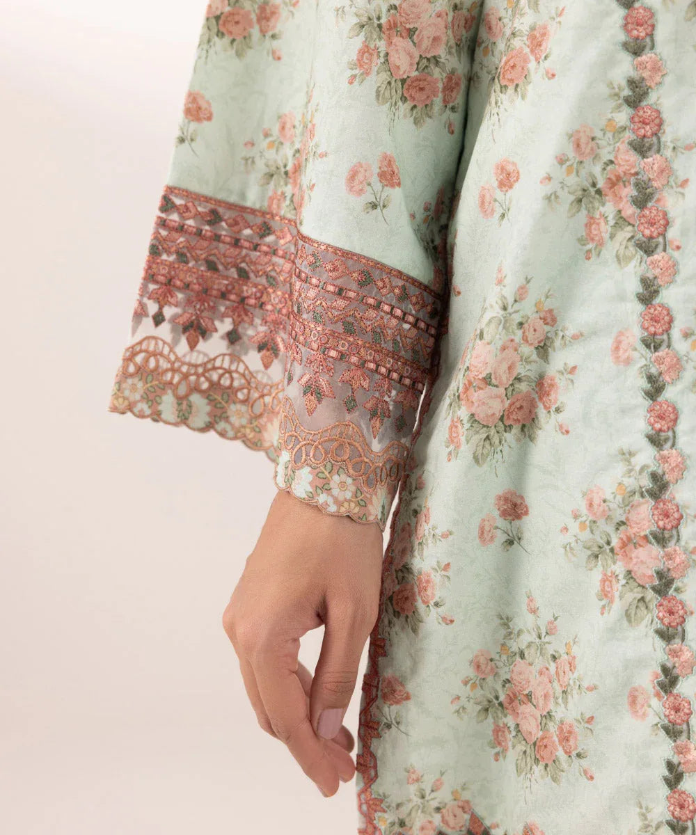 Sapphire | Intermix 2024 | Cambric Suit S-45 - Rang-e-Khaas