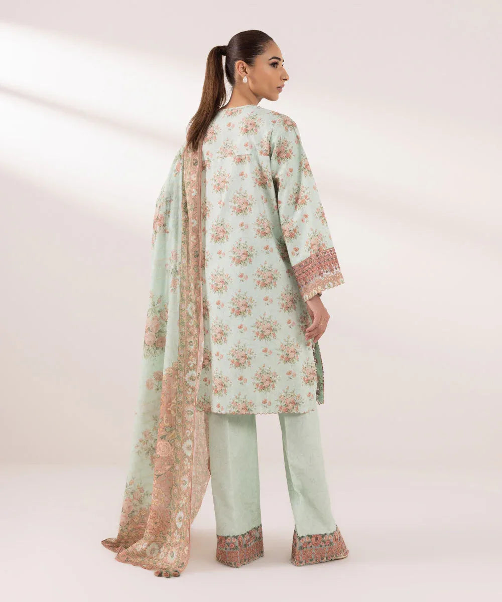 Sapphire | Intermix 2024 | Cambric Suit S-45 - Rang-e-Khaas