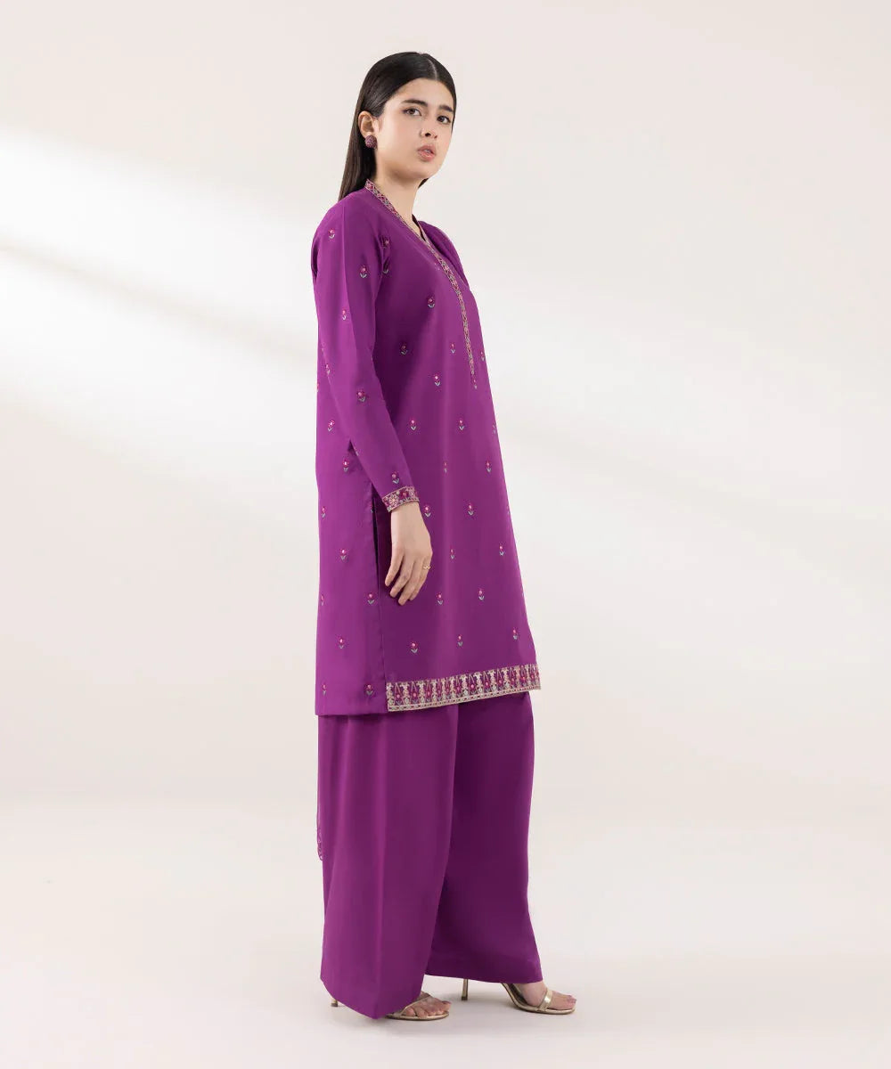 Sapphire | Intermix 2024 | Cambric Suit S-18 - Rang-e-Khaas