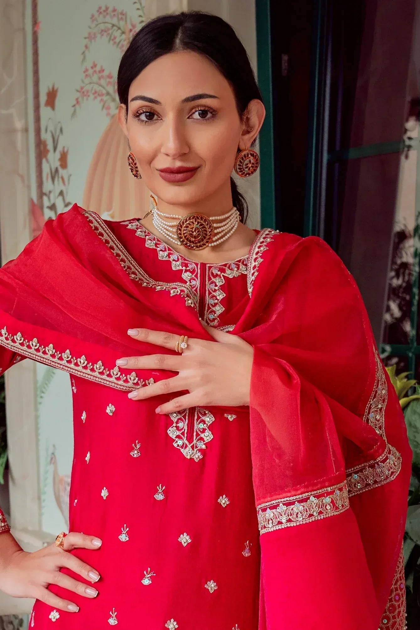 Muntaha | Noore e Zaib | Fucshia Pink - Mirana - Rang-e-Khaas