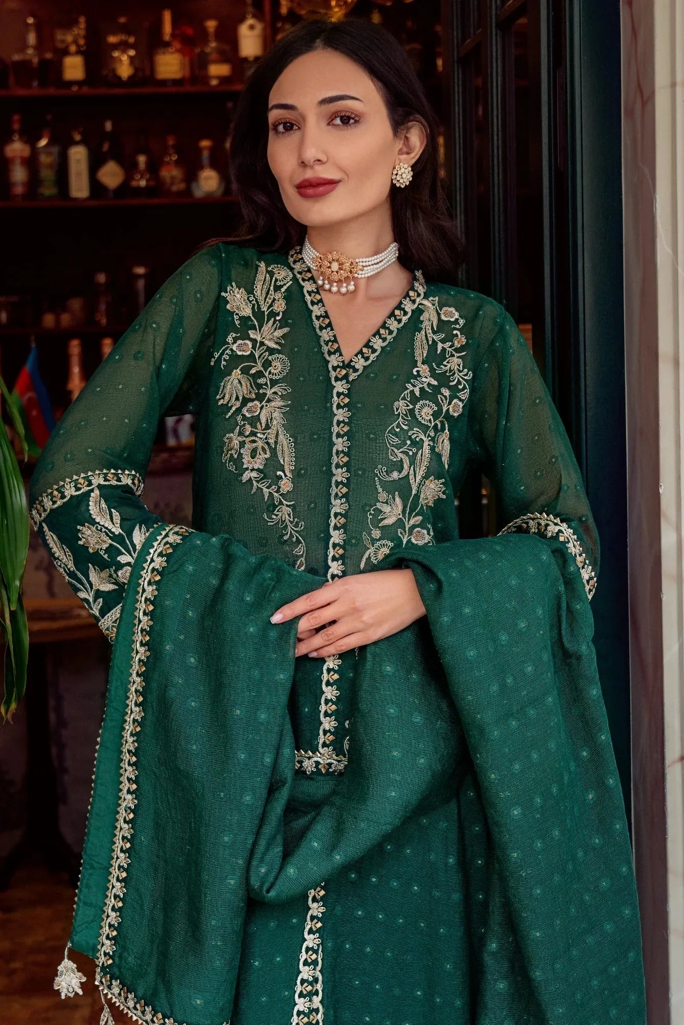 Muntaha | Noore e Zaib | Emerald Green - Zaina - Rang-e-Khaas