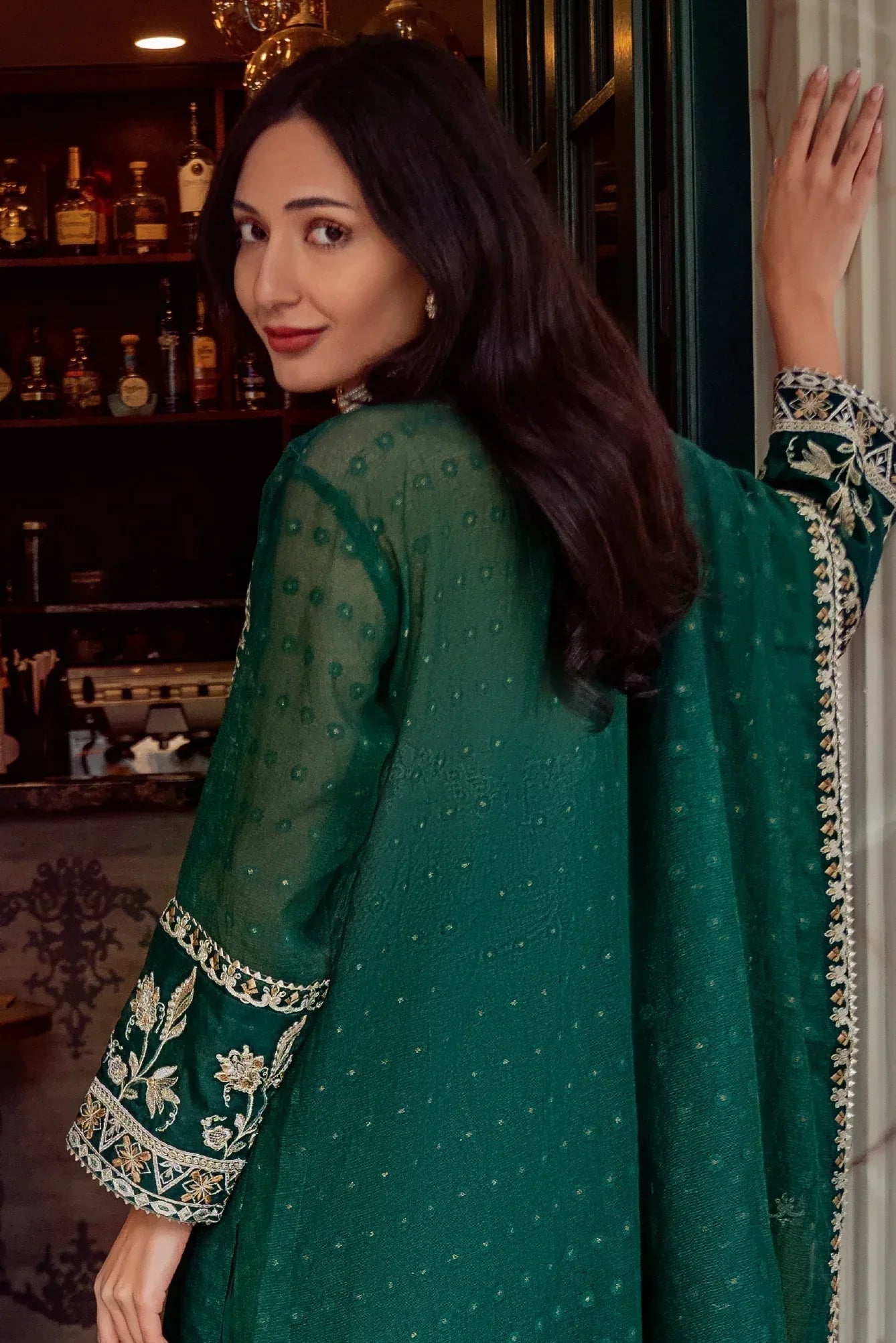Muntaha | Noore e Zaib | Emerald Green - Zaina - Rang-e-Khaas