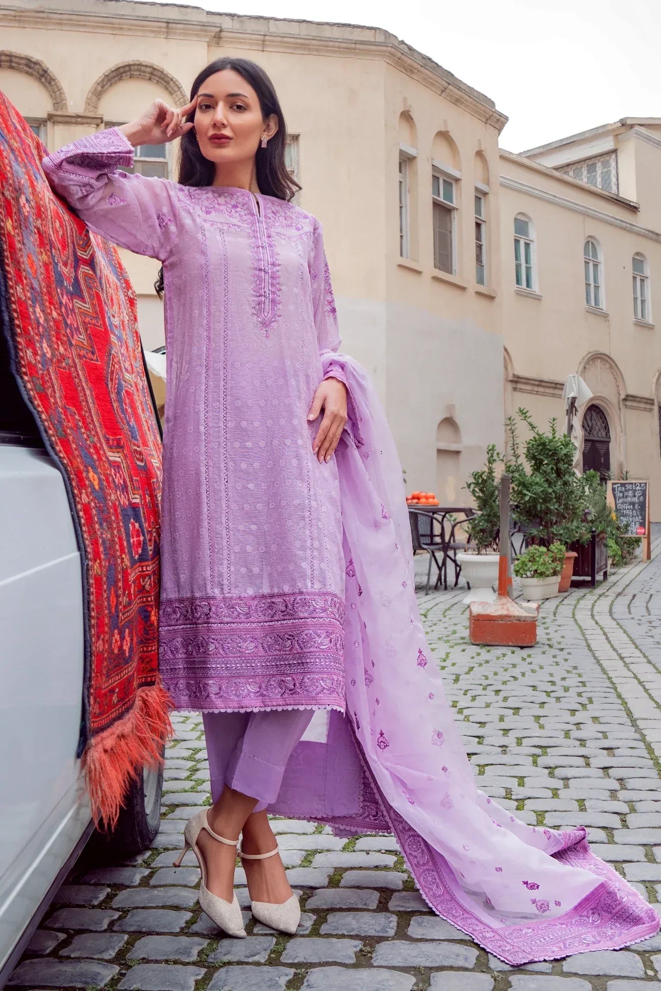 Muntaha | Noore e Zaib | Lilac - Parisa - Rang-e-Khaas