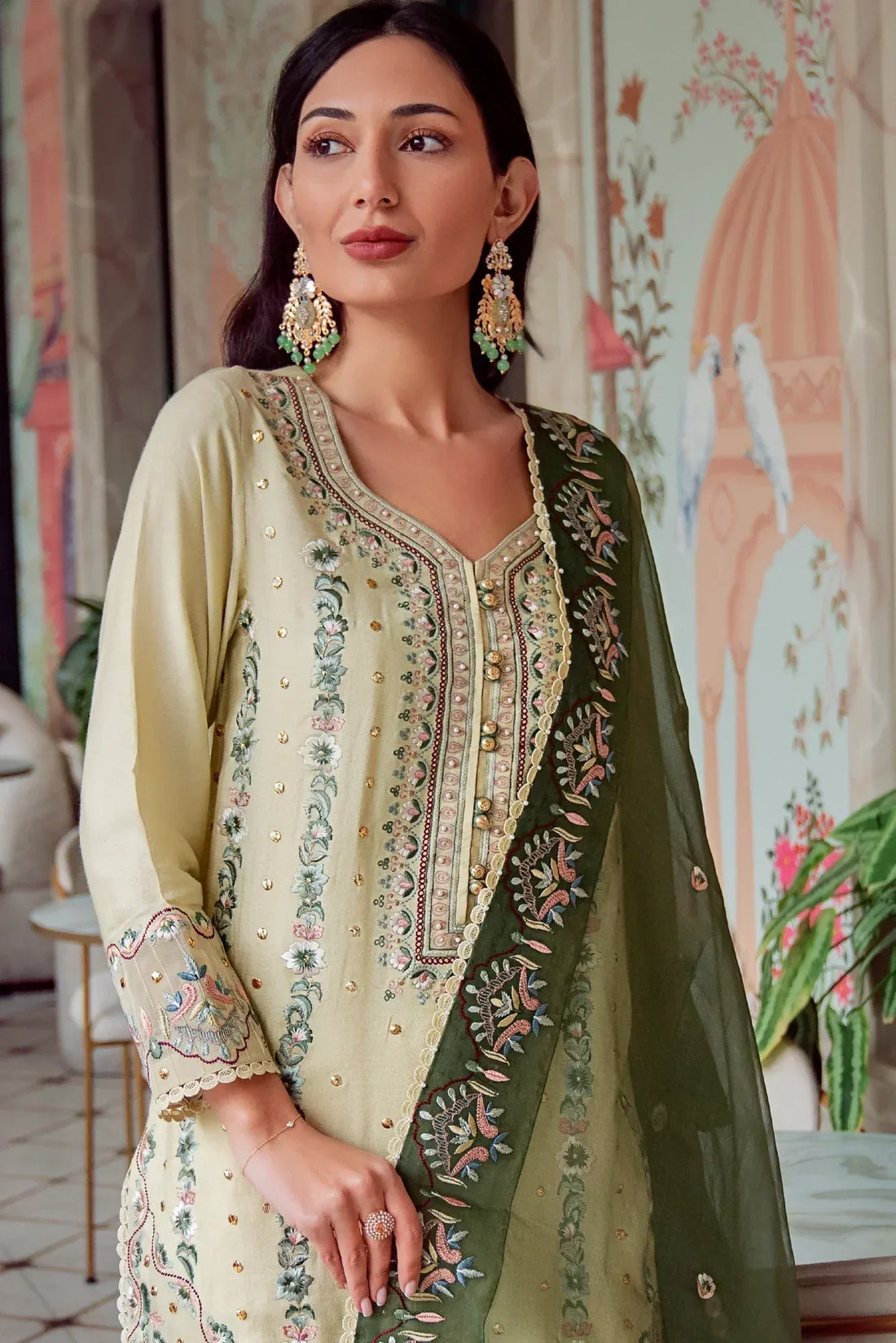 Muntaha | Noore e Zaib | Lime - Nazneen - Rang-e-Khaas