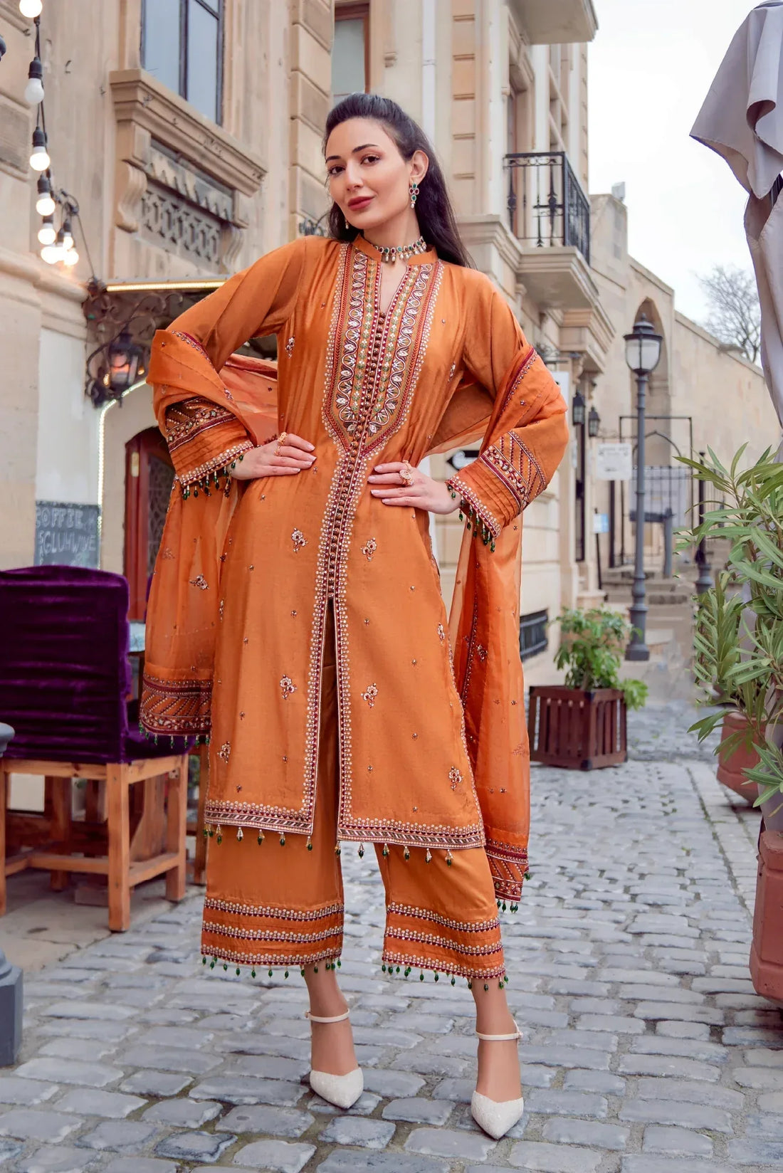 Muntaha | Noore e Zaib | Rust - Sefa - Rang-e-Khaas