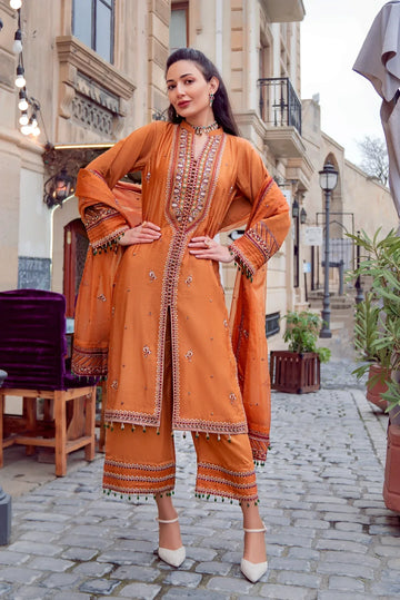 Muntaha | Noore e Zaib | Rust - Sefa - Rang-e-Khaas