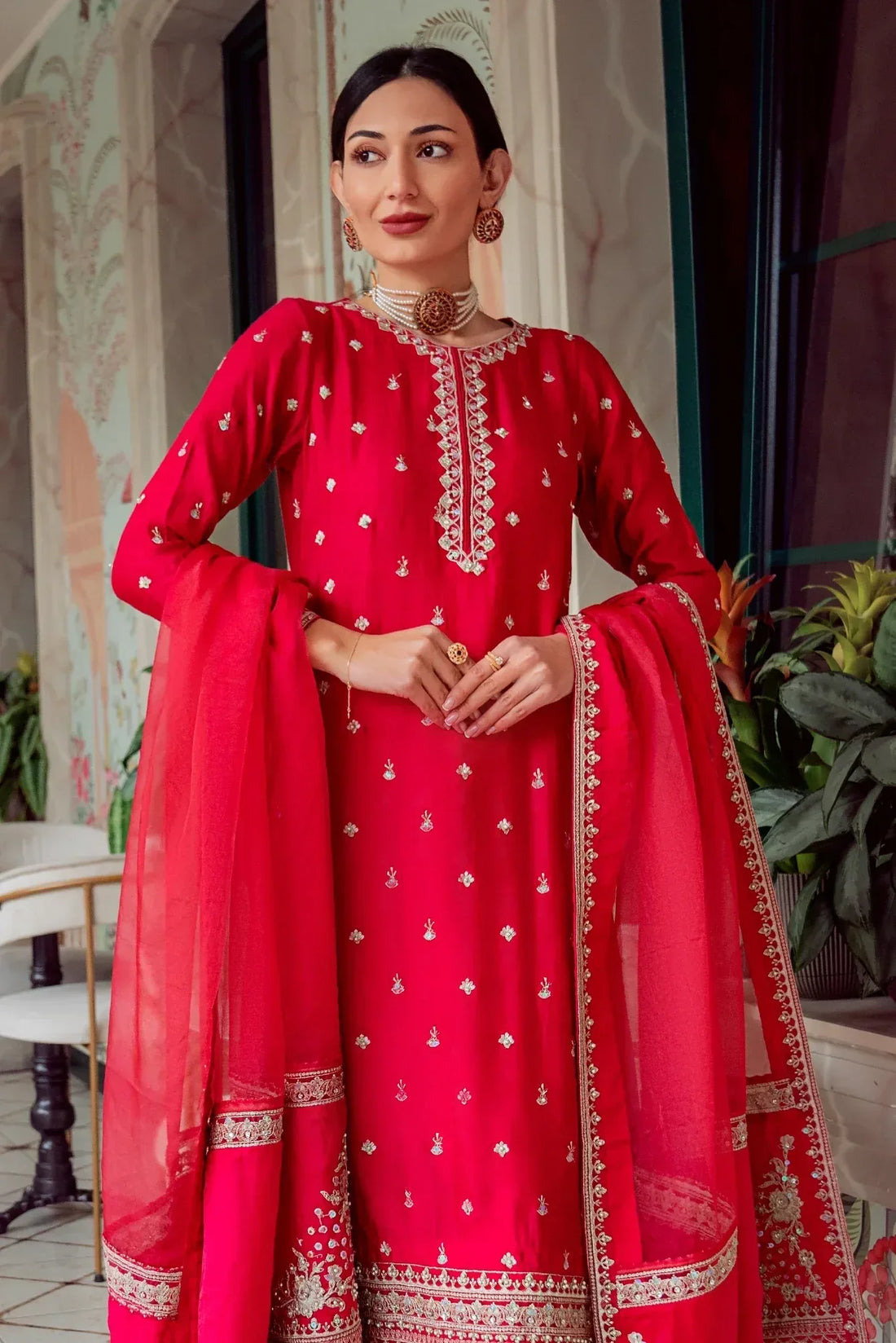 Muntaha | Noore e Zaib | Fucshia Pink - Mirana - Rang-e-Khaas