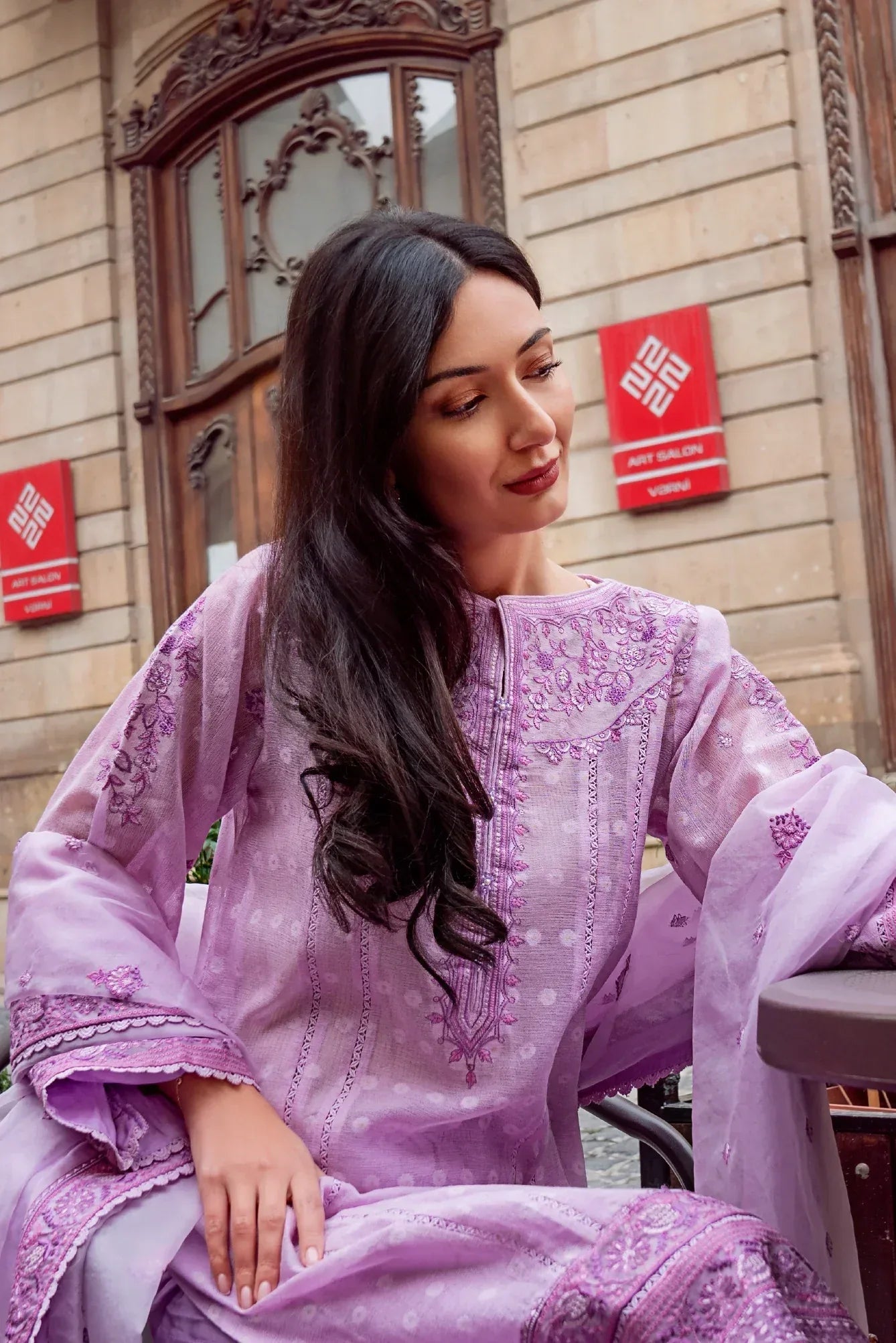 Muntaha | Noore e Zaib | Lilac - Parisa - Rang-e-Khaas