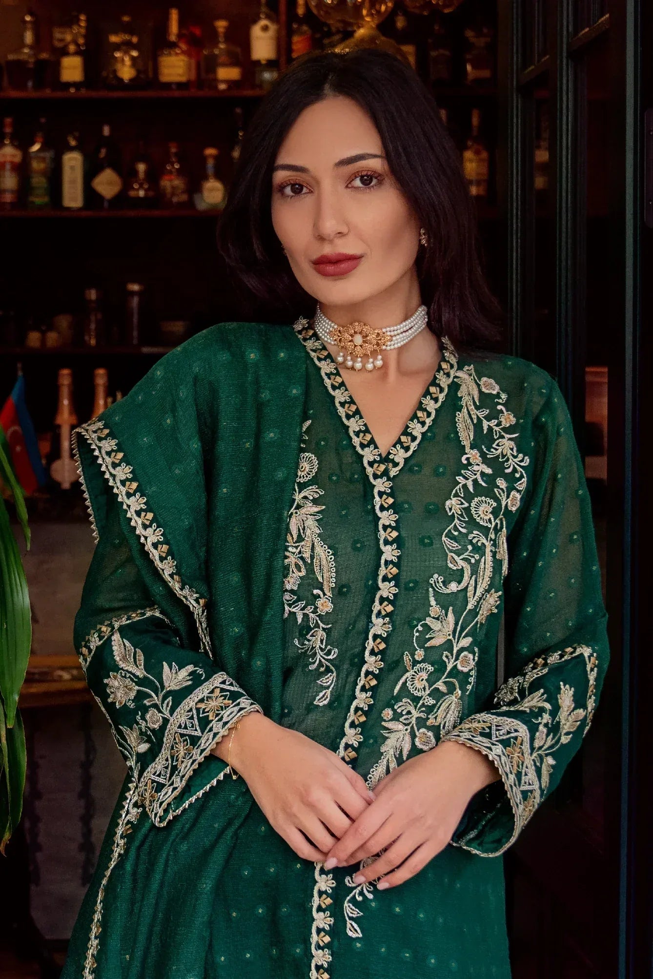 Muntaha | Noore e Zaib | Emerald Green - Zaina - Rang-e-Khaas