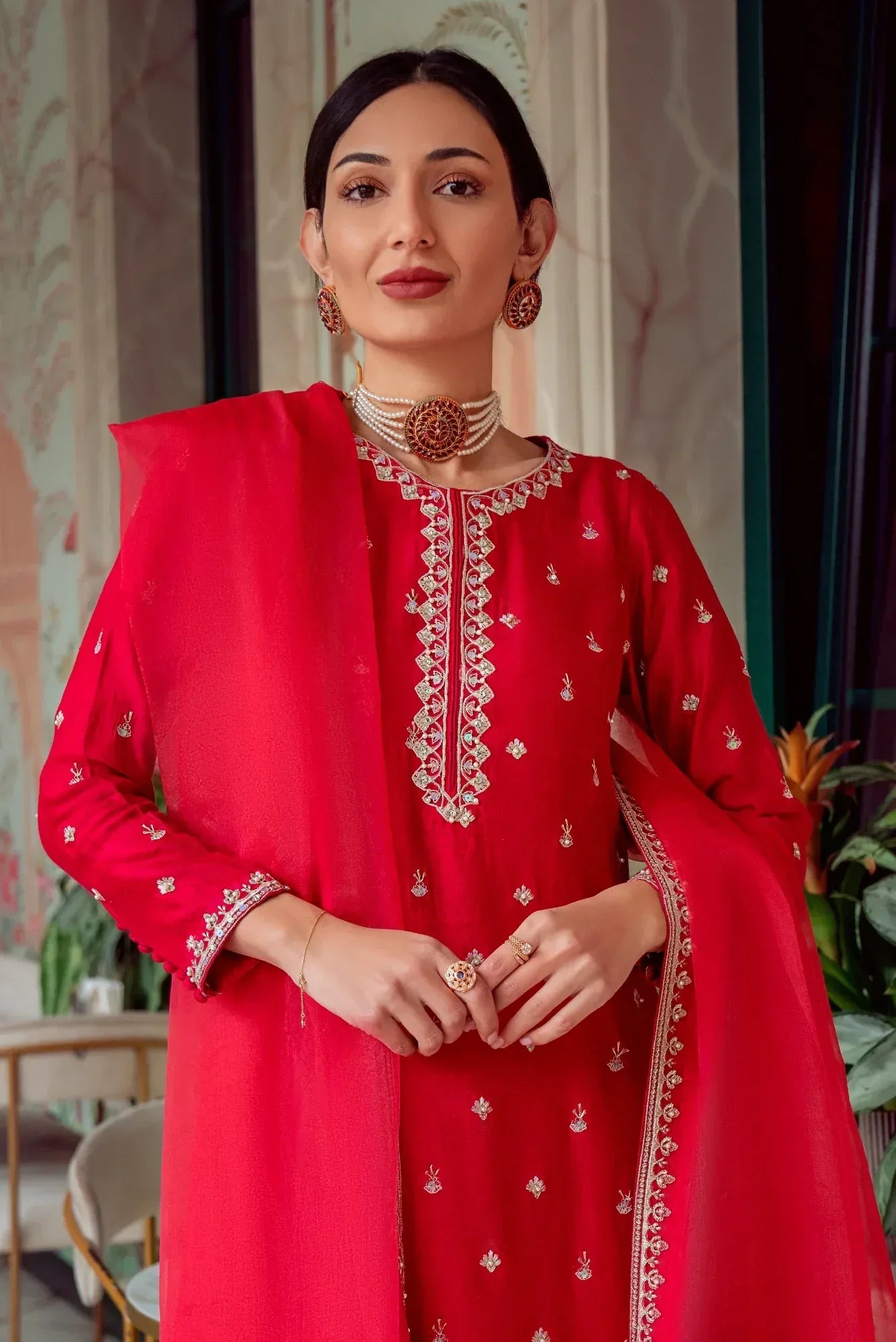 Muntaha | Noore e Zaib | Fucshia Pink - Mirana - Rang-e-Khaas