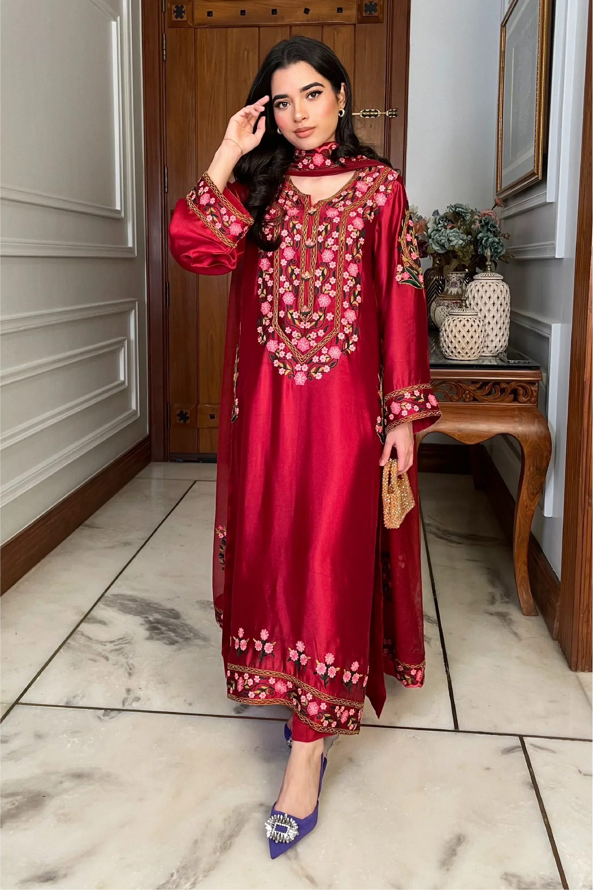 Muntaha | Zara Semi Formals | Gulbeen - Rang-e-Khaas