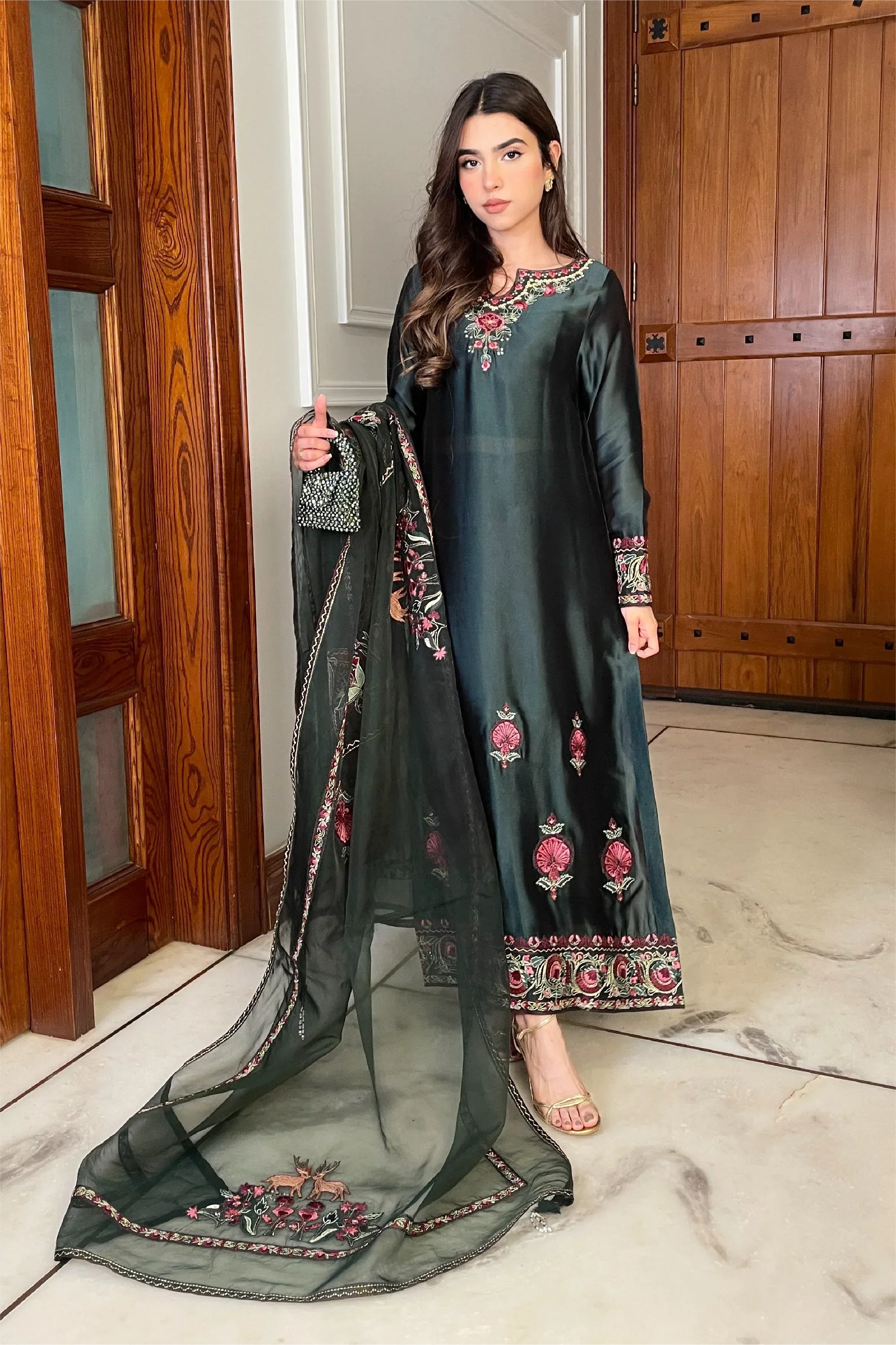 Muntaha | Formals | Azure - Rang-e-Khaas