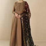 Alizeh | Formals Collection | Rose Beige Dress 3 piece - RTW1017