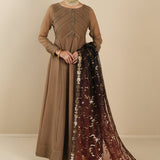 Alizeh | Formals Collection | Rose Beige Dress 3 piece - RTW1017