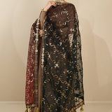 Alizeh | Formals Collection | Rose Beige Dress 3 piece - RTW1017