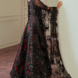 BAROQUE__EMBROIDERED NET CH13-05 STITCHED