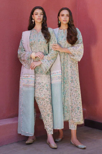 Baroque | Luxury Pret 24 | LAWN UF-577 - Rang-e-Khaas