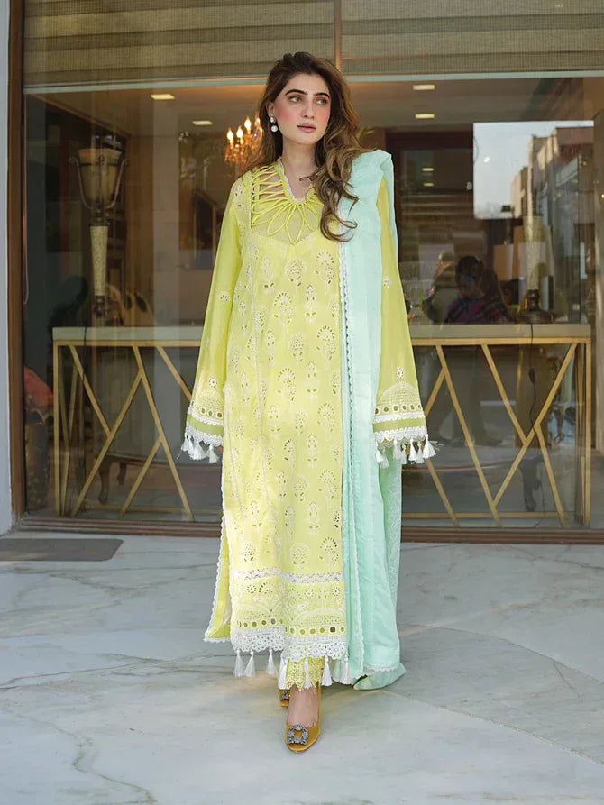 Faiza Faisal | Maya Luxury Lawn | Derya - Rang-e-Khaas