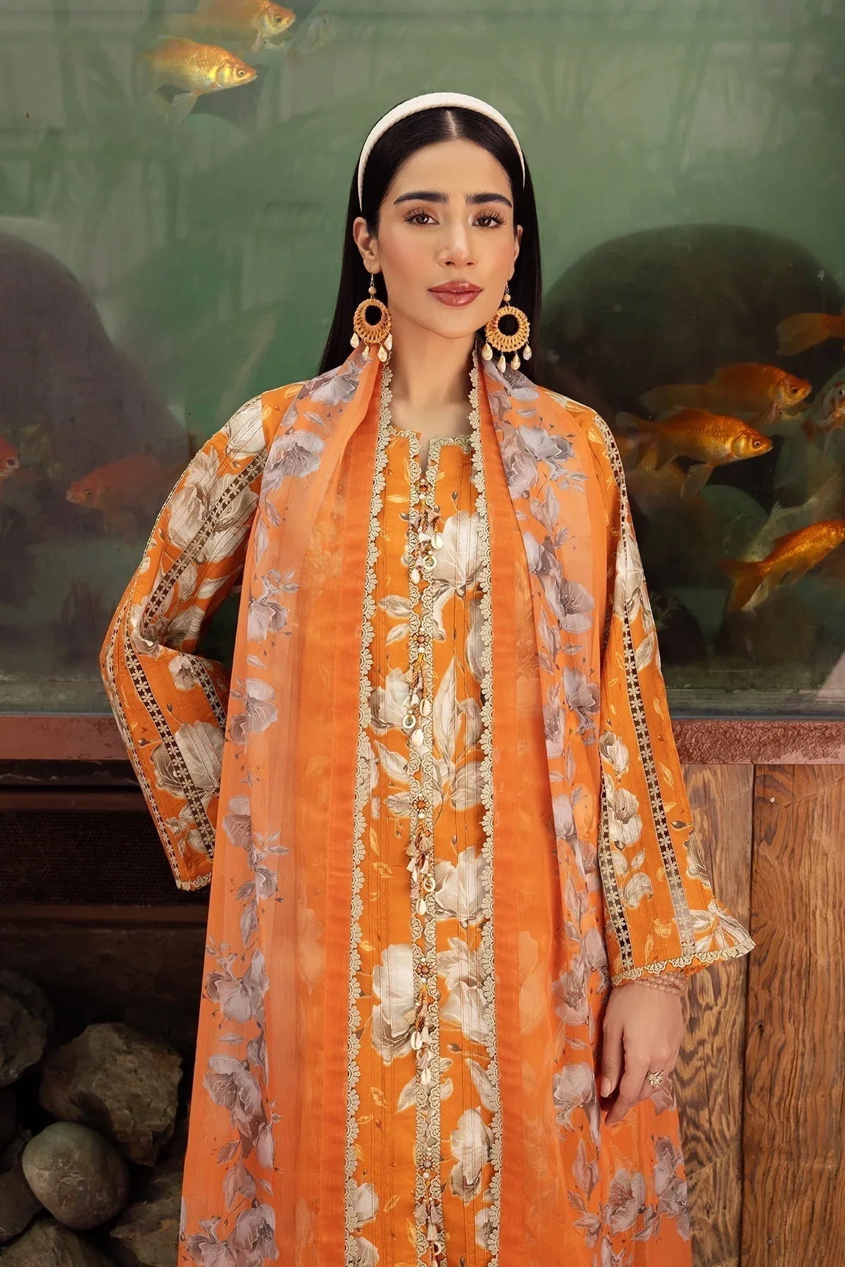 Alizeh | Sheen Lawn Prints 24 | SUNFLOWER - Rang-e-Khaas