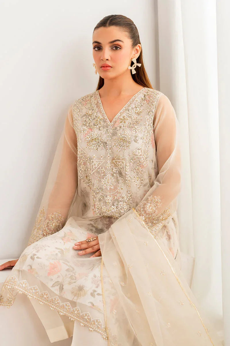 Baroque | Formal Collection | ORGANZA UF-699 - Rang-e-Khaas