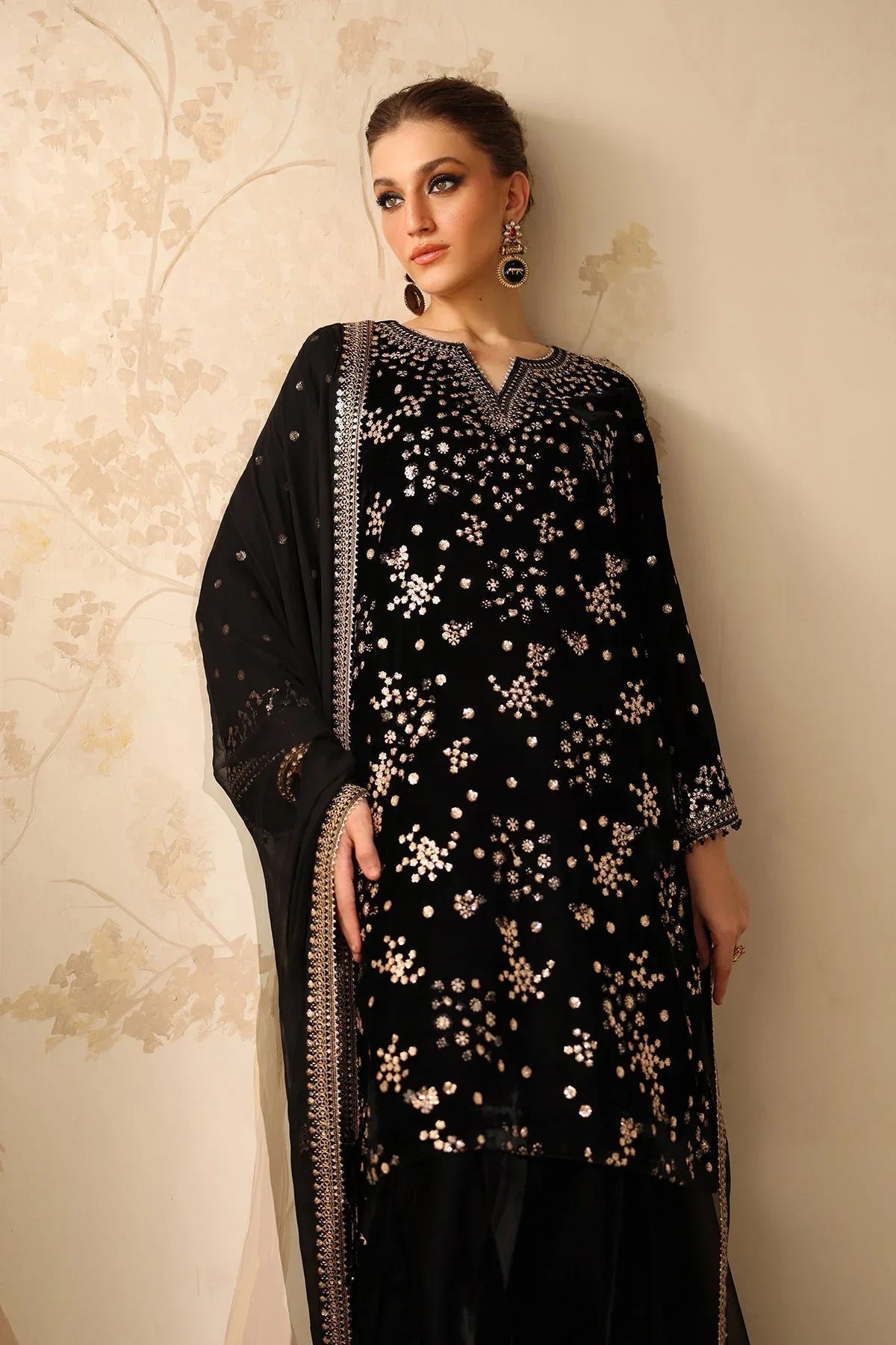 Baroque | Velvet 25 | UF-4316 - Rang-e-Khaas