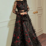BAROQUE__EMBROIDERED NET CH13-05 STITCHED