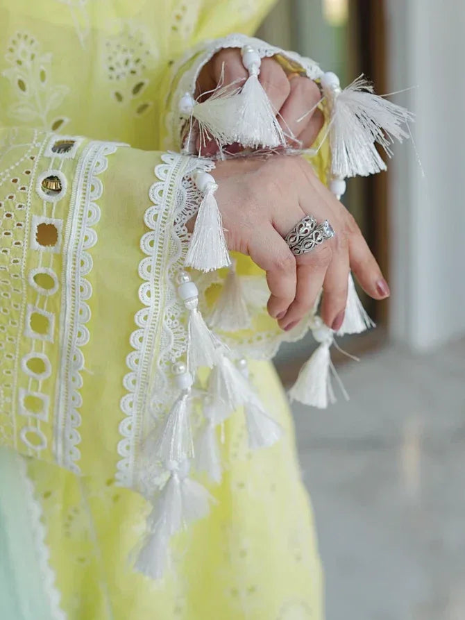 Faiza Faisal | Maya Luxury Lawn | Derya - Rang-e-Khaas