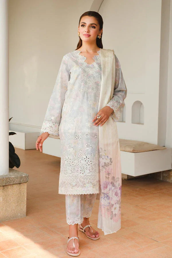 Baroque | Luxury Pret 24 | LAWN UF-657 - Rang-e-Khaas