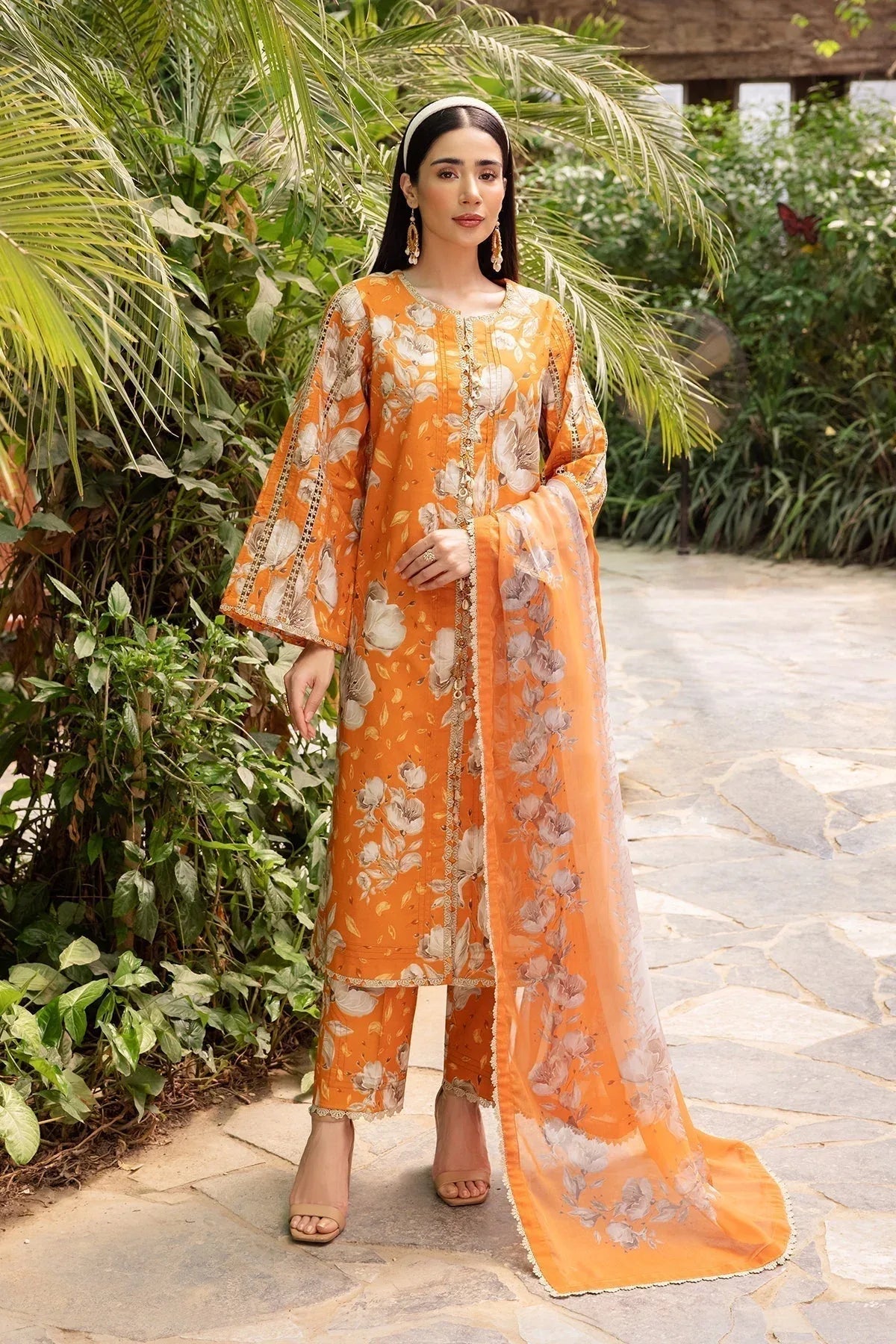 Alizeh | Sheen Lawn Prints 24 | SUNFLOWER - Rang-e-Khaas