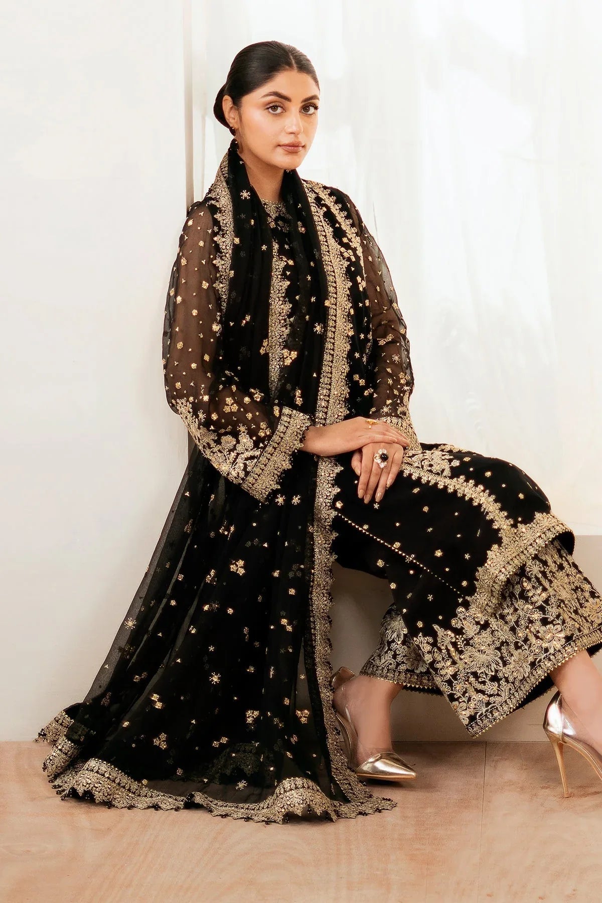 Baroque | Formal Collection |UF-4038 - Rang-e-Khaas