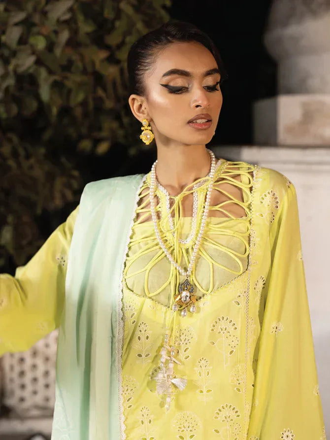 Faiza Faisal | Maya Luxury Lawn | Derya - Rang-e-Khaas