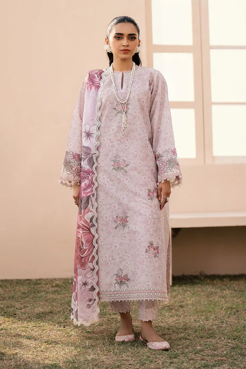 Baroque | Luxury Pret 24 | LAWN UF-604 - Rang-e-Khaas