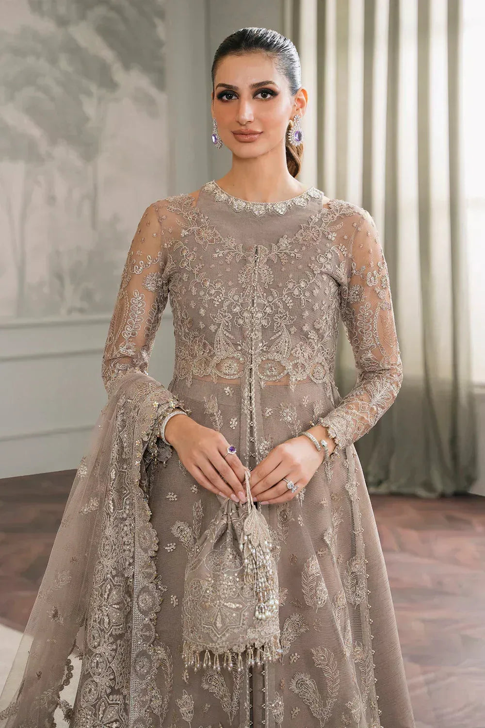 Baroque | Chantelle Embroidered Collection | CH12-06 - Rang-e-Khaas