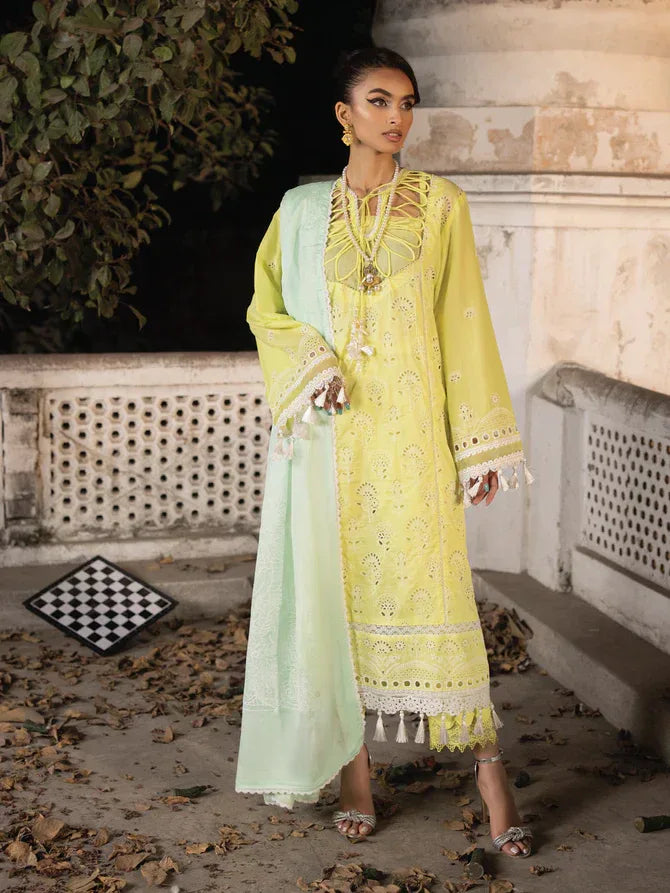 Faiza Faisal | Maya Luxury Lawn | Derya - Rang-e-Khaas