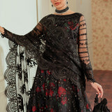 BAROQUE__EMBROIDERED NET CH13-05 STITCHED