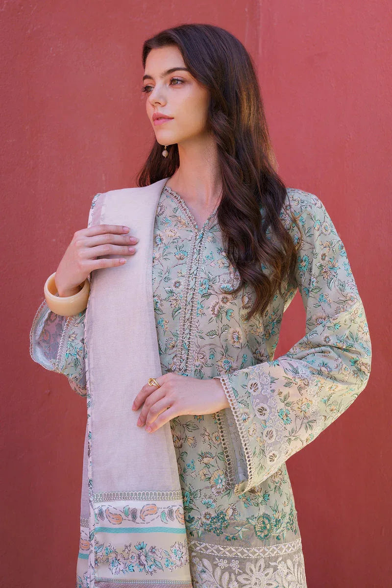 Baroque | Luxury Pret 24 | LAWN UF-576 - Rang-e-Khaas